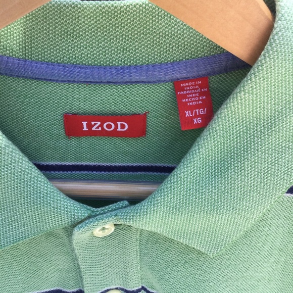 4 for $20👕 IZOD Light Green XL polo - Picture 2 of 5